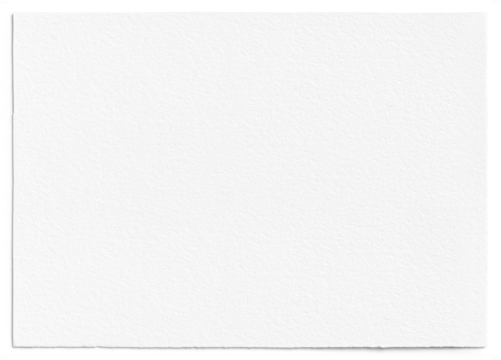 White Landscape A5 Watercolor Paper