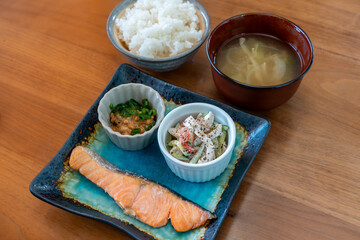 美味しそうな和風朝食
