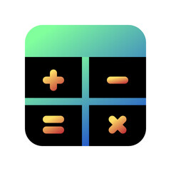 Editable calculator vector icon. Part of a big icon set family. Finance, business, investment, accounting. Perfect for web and app interfaces, presentations, infographics, etc