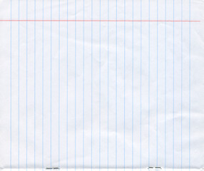 Vintage lined paper sheet background. Old antique paper texture. Vintage paper background. Aged and yellowed wallpaper.