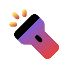 Editable flashlight vector icon. Part of a big icon set family. Perfect for web and app interfaces, presentations, infographics, etc