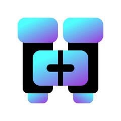 Editable binocular, search vector icon. Part of a big icon set family. Perfect for web and app interfaces, presentations, infographics, etc