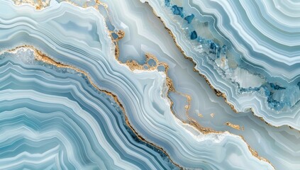 Natural onyx marble with high resolution, aqua tone onyx marble glossy marble stone texture for digital wall and floor tiles, granite ceramic tile, agate slice in detail