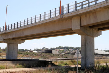 bridge, architectural detail, ceiling, roadway, road, macro, fencing, railings, landscape, architecture, construction, industry, sky, tourism, texture, technical illustration,