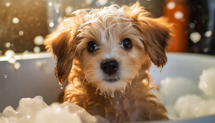 Sweet Puppy Dog's Shampoo Bath