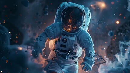 Fototapeta premium Astronaut in Space