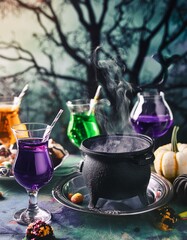 halloween still life