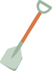 handdrawn gardening tools illustration