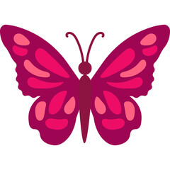 Flat Butterfly Illustration