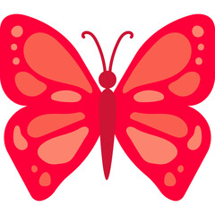 Flat Butterfly Illustration