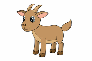 silhouette of a goat