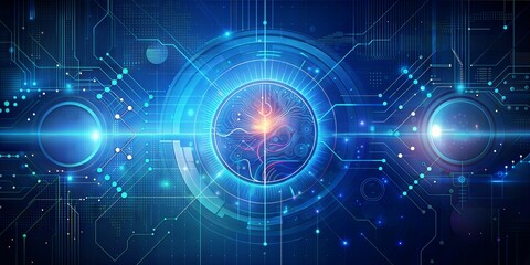 Futuristic Artificial Intelligence Digital Concept