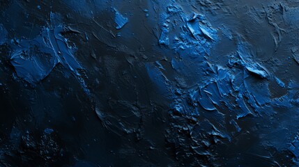 Fototapeta premium A finely detailed blue on black texture AI generated illustration