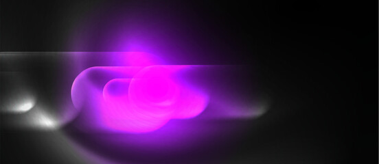 Glowing light neon shiny background. Vector Illustration For Wallpaper, Banner, Background, Card, Book Illustration, landing page