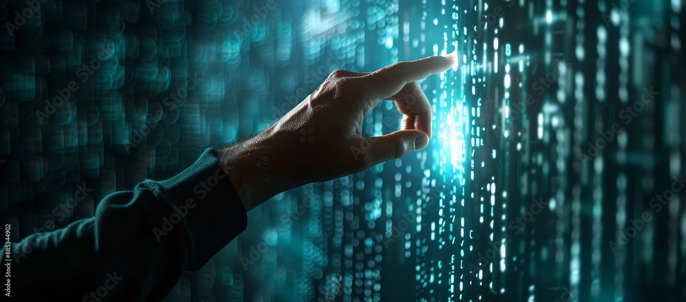 Poster software technology development concept, digital transformation, internet of things, iot, internet o