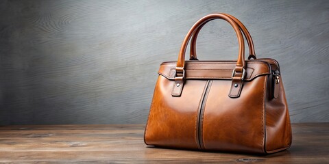 Stylish leather handbag for modern women, fashion, accessory, purse, luxury, designer, trendy, elegant, chic, women, style