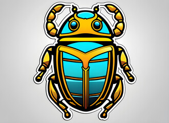 Obraz premium scarab generative ai