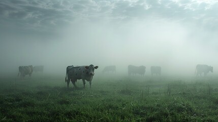 Methane Emmissions From Livestock and the Environmental impact of cow belching and burping or flatulence and manure CH4 due to enteric fermentation.