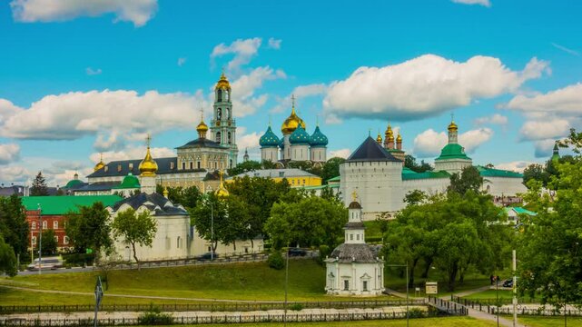 Trinity Lavra in Sergiyev Posad, Russia