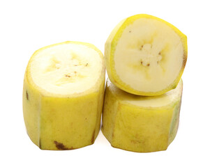 Banana,Fruit,Green, Color,Sweet Food,Ripe - stock photo