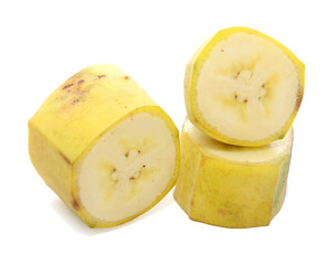 Banana,Fruit,Green, Color,Sweet Food,Ripe - stock photo