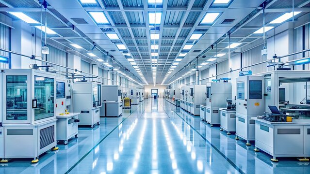 TAKO since 1979: High-Performance Cleanroom Compatible ESD Workstation Systems 3 Semiconductor cleanroom with ESD workstations