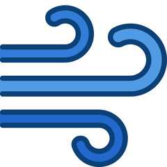 windy two tone icon