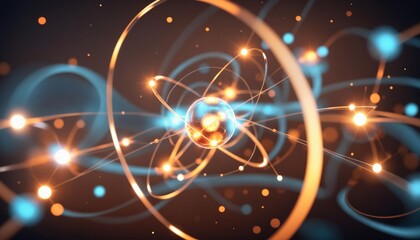 Intricate atomic models and chemical research, advanced molecular biology and scientific discoveries