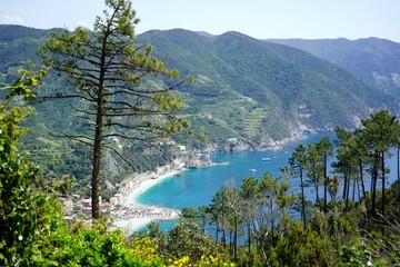Hike between Levanto and Monterosso al Mare, cinque terre, Italy