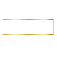 Golden frame