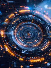 futuristic cityscape