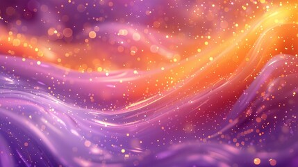 Obraz premium abstract 3d holographic gradient glass with iridescent pink and purple colors