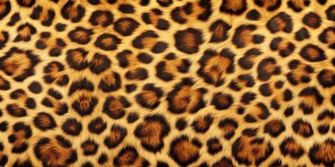Realistic leopard fur texture background pattern with realistic furry details, leopard, animal, skin, texture, background, pattern