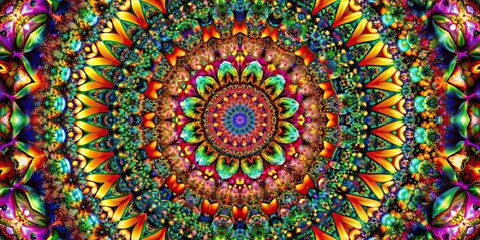Mesmerizing kaleidoscope patterns with vibrant colors and symmetrical designs , vibrant, kaleidoscope, patterns