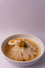 vertical shot of a fried vermicelli 