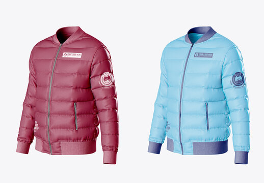 Down Jacket Mockup