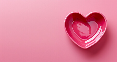 pink heart on a pink background