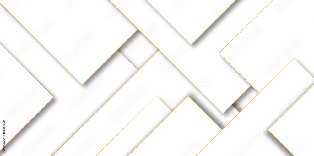 Aufkleber Abstract geometric technological background. vector creative design,Modern simple line abstract light silver background vector. Elegant concept design with golden line. Vector illustration.	