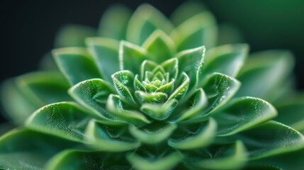 Fototapeta premium Illustrate the perfect symmetry of botanical elements using the golden ratio in close up photography.