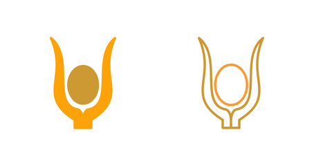 Egyptian god Vector Icon