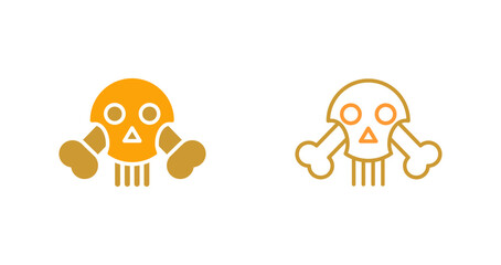 Bones Exhibit Vector Icon