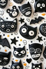 Halloween Decorations Table