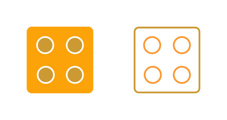 Dice Vector Icon