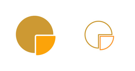 Pie Vector Icon