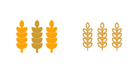 Wheat Vector Icon
