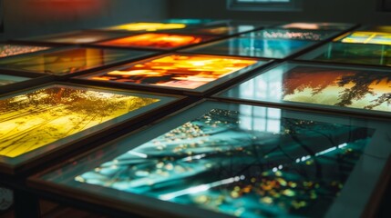 A captured moment placed delicately on the table, preserving memories in a single frame