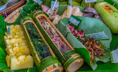 Sabahan traditional food.