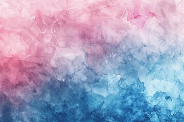 Fototapeta premium A beautiful watercolor texture with soft, flowing colors blending seamlessly into each other, creating an artistic and soothing background