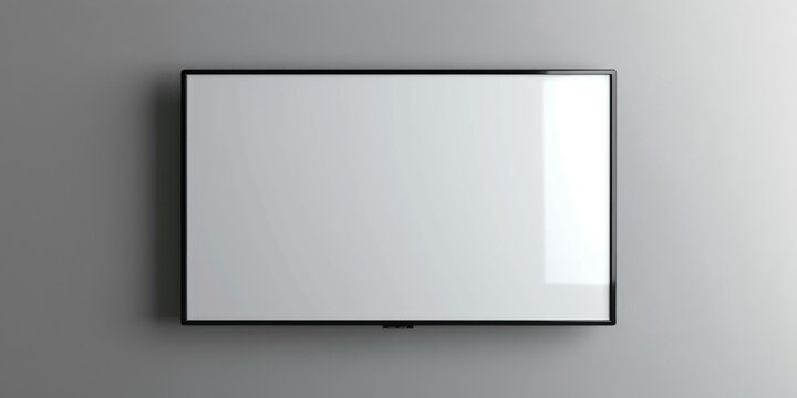 Wall mounted flat screen TV