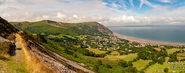 Walking the Pilgrims Way in North Wales Uk
